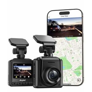 Dash Cam WiFi 2K, Car Camera with APP, Front Dash Camera for Cars, Mini Dashcams